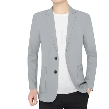 3429-R-Spring, высококачественный клетчатый костюм, мужской деловой повседневный костюм, трендовый облегающий костюм на заказ