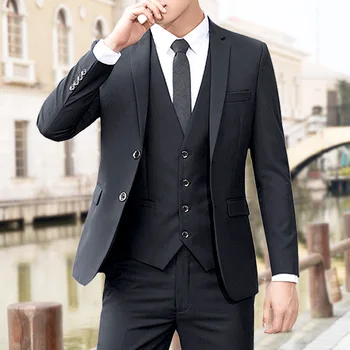 5292-R-Suit мужской костюм профессиональная деловая официальная одежда корейская версия тонкий повседневный черный пиджак мужской single west coat