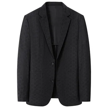 5780-Деловой костюм высокого класса для отдыха, мужская куртка, тонкий маленький костюм, профессиональные костюмы Four seasons
