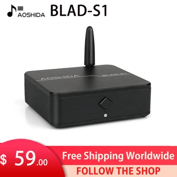 AOSHIDA BLAD-S1 QCC5125 Аудиоприемник Bluetooth 5.1 ES9018 декодирование без потерь LDAC HD декодирование ОПТИЧЕСКИЙ/КОАКСИАЛЬНЫЙ/RCA Выход