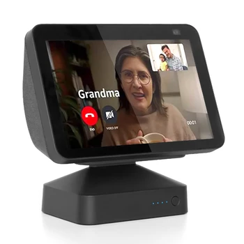 GGMM 15000mAh Перезаряжаемая Аккумуляторная база Для Amazon Smart Speaker Echo Show 8 1-й 2-й Переносной Регулируемый Аксессуар-Подставка
