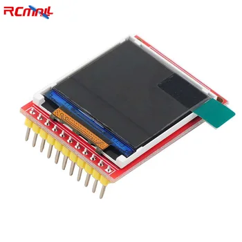 RCmall 1,44 дюймовый ЖК-дисплей Модуль TFT SPI Модуль последовательного порта 128x128 ST7735S Цветной экран для Arduino