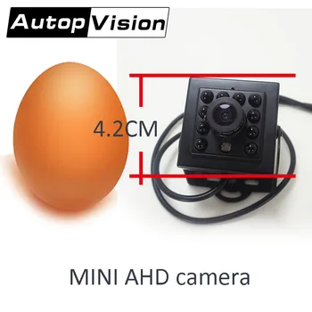 S860 МИНИ AHD камера для автомобиля Маленький квадратный Рыбий Глаз Автомобиля 170 1.7 мм 960P Камера Такси Градусов Широкоугольный AHD Ночного Видения