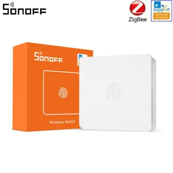 SONOFF SNZB-01 Zigbee Smart Switch Беспроводной пульт дистанционного управления Сенсорными переключателями Модули автоматизации умного дома с приложением eWlink