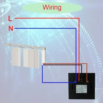 WiFi Шторная Штора DIY Smart Switch Для Электродвигателя Рольставни Tuya Smart Life APP Control Через Alexa И Google Home