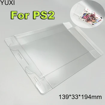YUXI 1 шт. прозрачная коробка для PS2 с двумя дисками в комплекте, ограниченная серия, игровой дисплей, коробка для хранения ДОМАШНИХ ЖИВОТНЫХ