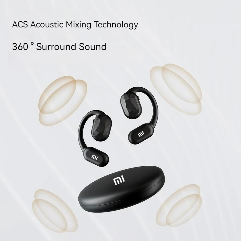Беспроводные наушники XIAOMI Ture Bluetooth Наушники ACS Sound С Возможностью Быстрой зарядки, Накладные Ушные Крючки, Спортивные Наушники-вкладыши, Встроенный микрофон