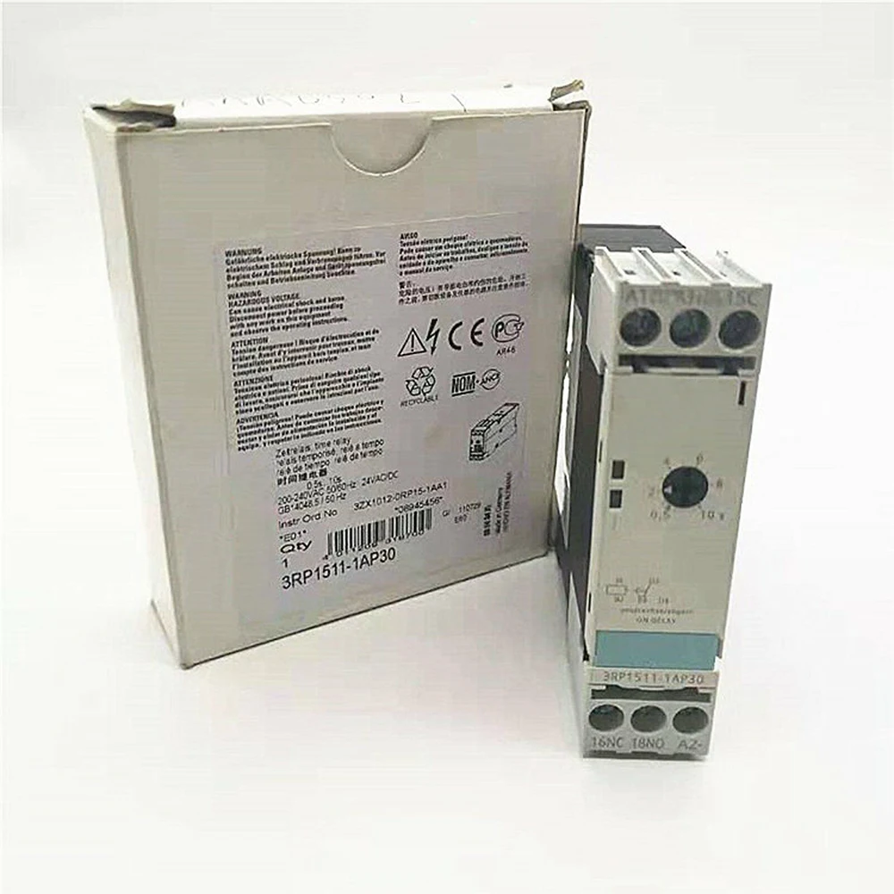 Новинка для Siemens 3RP1511-1AP30 24V Модуль реле времени в коробке