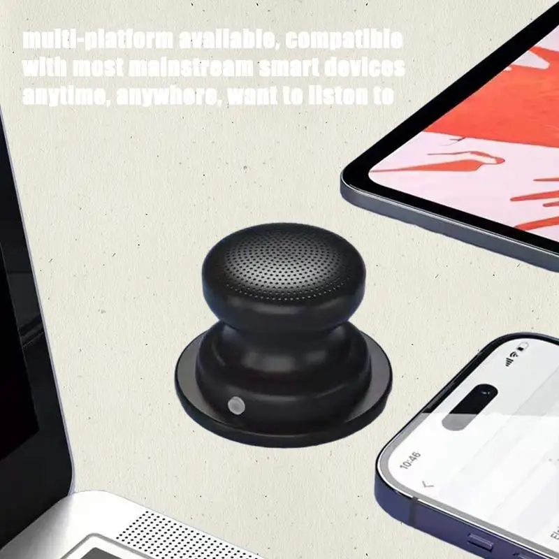 Наслаждайтесь высококачественным звуком с помощью мини-динамика Bluetooth - вашего непревзойденного беспроводного сабвуфера.