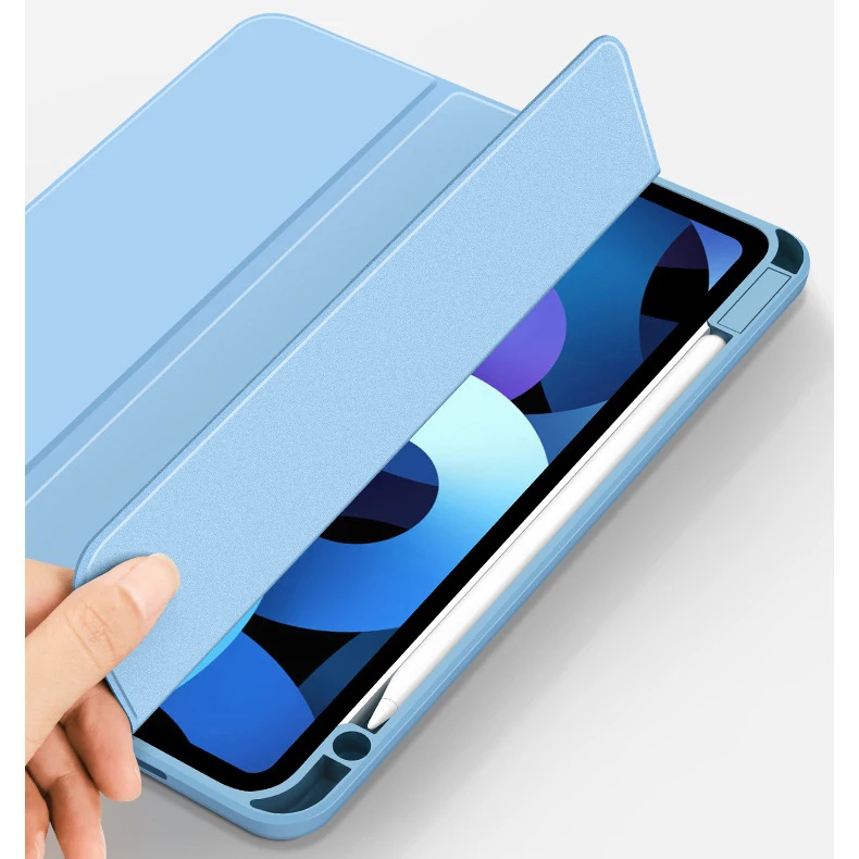 2020 для iPad Air4 10,9 Силиконовый Магнитный Разъемный защитный чехол 2018 iPad 11 дюймов Защитный чехол для ipad 9 mini 6 2021 12,9