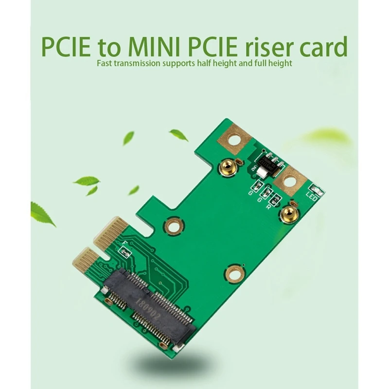 Карта адаптера PCIE для Mini PCIE, эффективная, легкая и портативная карта адаптера Mini PCIE для USB3.0