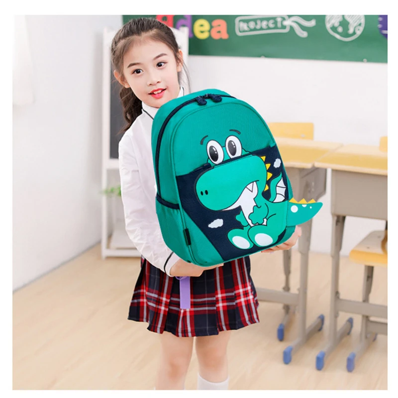 Школьный ранец для детского сада, рюкзак для учащихся начальной школы 1-3 класса, Милый Мультяшный Динозавр, Единорог, Водонепроницаемая школьная сумка