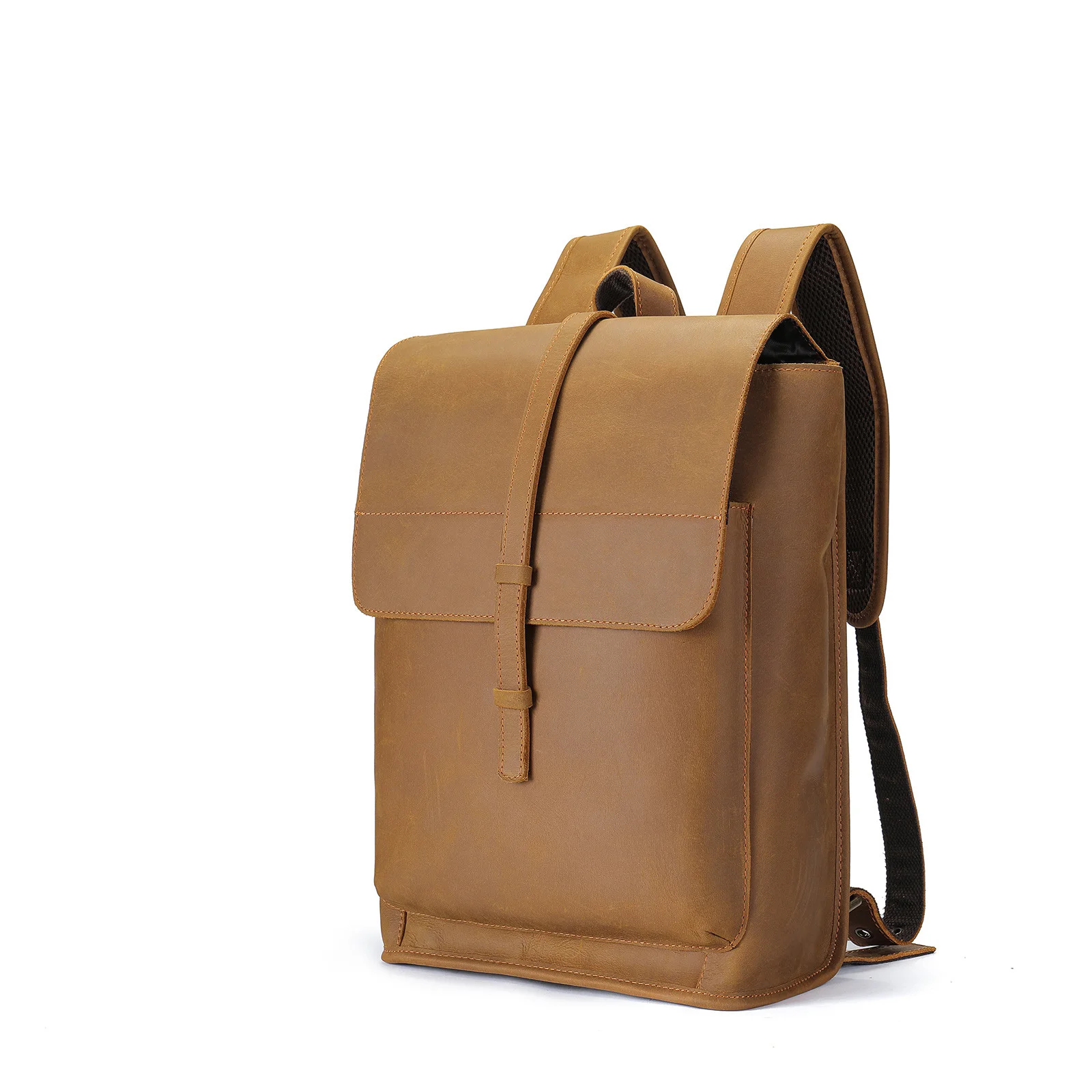 2023, Новые поступления, Винтажный модный рюкзак, 14-дюймовая сумка для компьютера, мужской рюкзак, кожаный школьный ранец для учащихся средней школы, ins hot