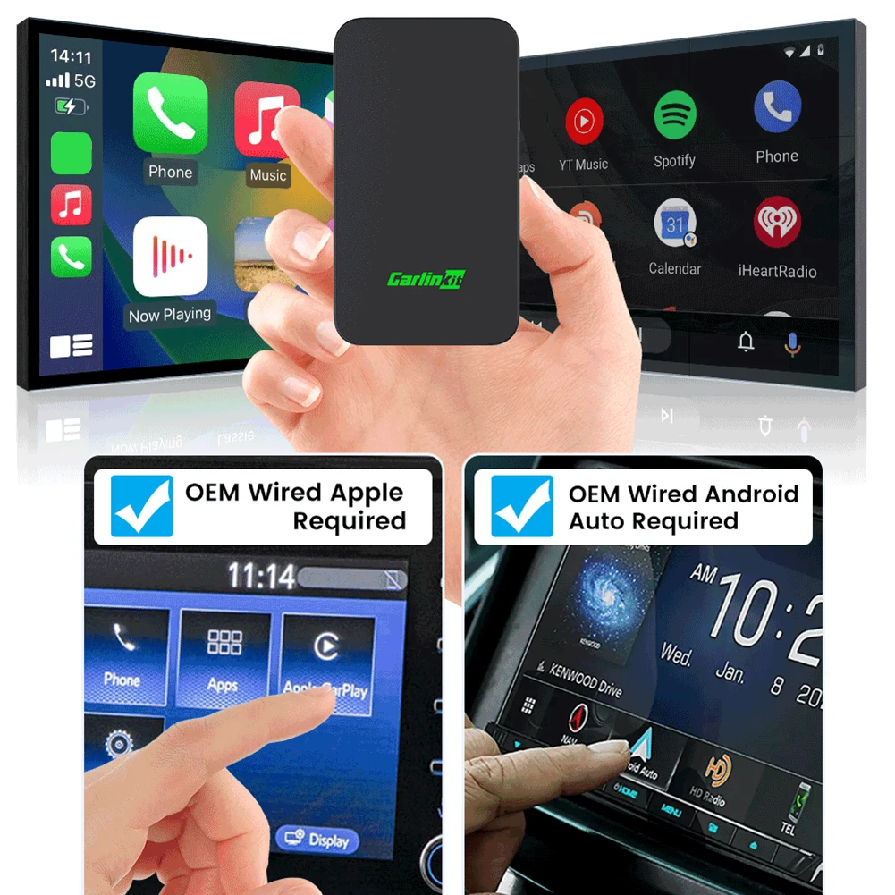 2023 CarlinKit 5.0 2air CarPlay Беспроводной Android Автоматический Беспроводной Адаптер для Toyota Mazda ford Volkswagen Peugeot Skoda KIA Haval