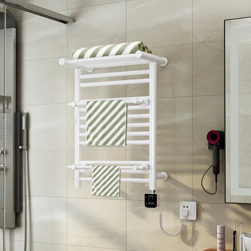 AVONFLOW 110 В Вилка для ванной комнаты Smart Wi-Fi Цифровой термостат для ванной комнаты Электрический Полотенцесушитель