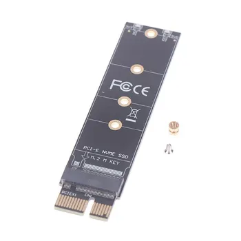 Адаптер PCIE для M2 NVMe SSD M2 PCIE X1 Raiser PCI-E Разъем PCI Express M Key Поддерживает 2230 2242 2260 2280 M.2 SSD с полной скоростью