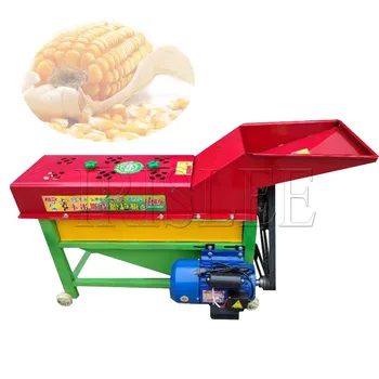 Бытовая машина для очистки и обмолота кукурузы, Встроенная машина, Маленькая кукурузная молотилка