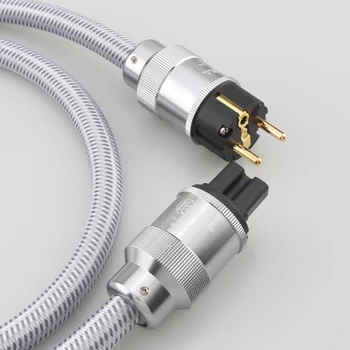 Высококачественный шнур питания JP Krell Hi-Fi, США/ЕС/AU, Аудиофильский кабель питания переменного тока, кабель Hi Fi Schuko, Высококачественный новый