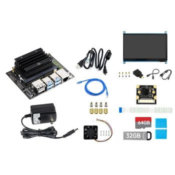 Для Nano 4G Development Kit с камерой мощностью 800 Вт + Сетевой кабель + USB-накопитель 32G + SD-карта 64G + считыватель + кабель питания (США