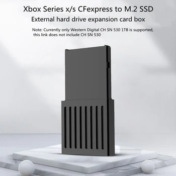 Для Xbox Series X/S Коробка для преобразования внешнего жесткого диска M.2 Коробка для карт расширения