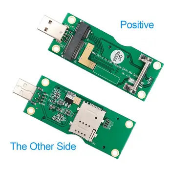 Карта-адаптер RYRA Mini PCI-E к USB 2.0 Со слотом для SIM-карты для SAMSUNG HUAWEI Для модуля WWAN/LTE 3G/4G