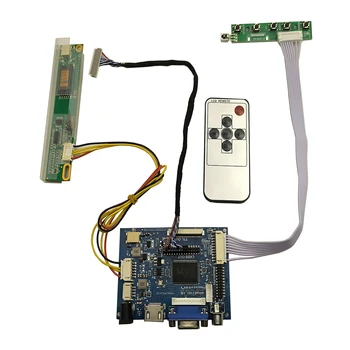 Комплект мониторов платы управления HDMI + VGA для B154EW08 N154I3-L02, драйвер платы контроллера со светодиодным ЖК-экраном