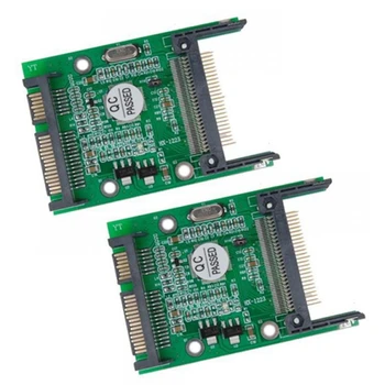 Конвертер 2X Compact Flash CF в адаптер Serial ATA SATA