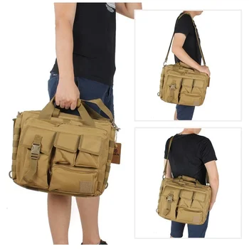 Модная повседневная мужская сумка-мессенджер через плечо, военная техника, армейские аксессуары, Камуфляжная сумка через плечо