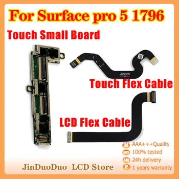 Оригинальный Для Microsoft Surface Pro5 Pro 5 1796 Сенсорный ЖК-гибкий кабель, Разъемы для маленькой платы M1003333-005, Замена M1003336-004