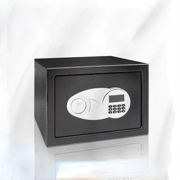 Офисный сейф из цельной стальной пластины, защита от столкновений, коробка для хранения паролей, противоугонный однодверный сейф для хранения