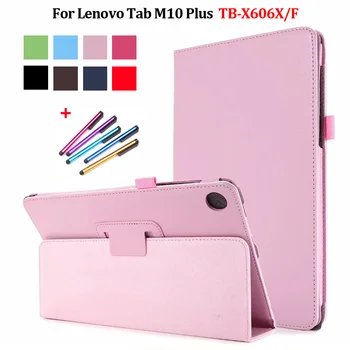 Планшет Funda Для Lenovo Tab M10 Plus Case 10,3 Дюймов TB X606F X606X Откидная Крышка-Подставка Для Lenovo Tab M10 FHD Plus Case Coque
