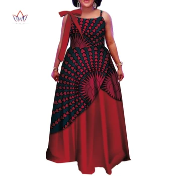 Платья без рукавов для женщин, Вечерние, Свадебные, Повседневные, для свиданий, Африканские женские платья в стиле Дашики, Африканские платья для женщин, WY4032