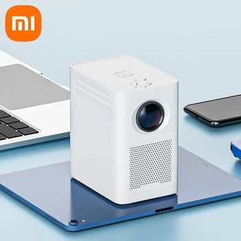 Портативный умный проектор Xiaomi, мини-проектор 1080P, 9500L, портативный проектор на Android, проекторы с Wi-Fi и Bluetooth-пультом дистанционного управления