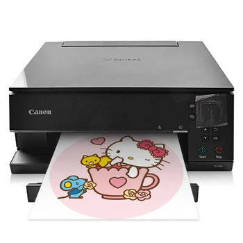принтер для съедобных тортов для принтера Canon печатная машина копировальная машина сканирующие чернила вафельная бумага сахарная пудра бумага формата А4