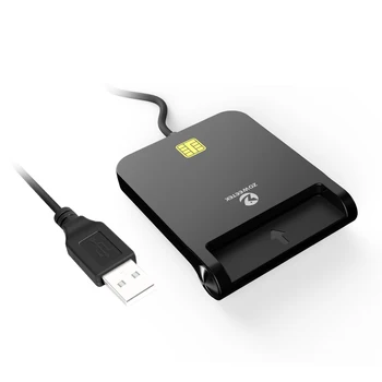 Устройство чтения смарт-карт ZOWEETEK EMV USB для смарт-карт ID IC ATM ZW-12026-8